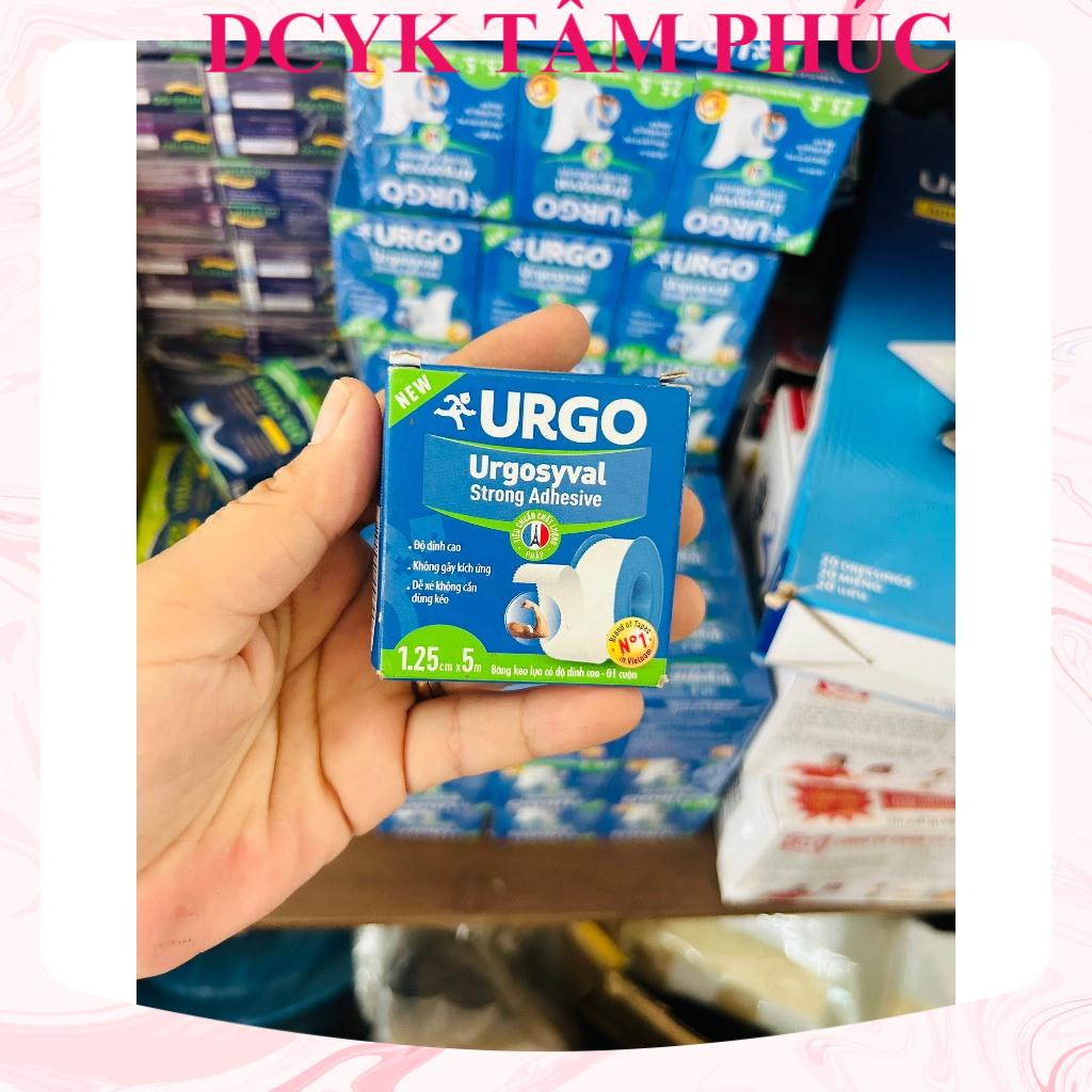 Băng Keo Lụa Urgo Dùng Trong Phẫu Thuật - Băng Keo Vải Có Độ Dính Cao Dùng Băng Vết Thương an toàn-tiện dụng