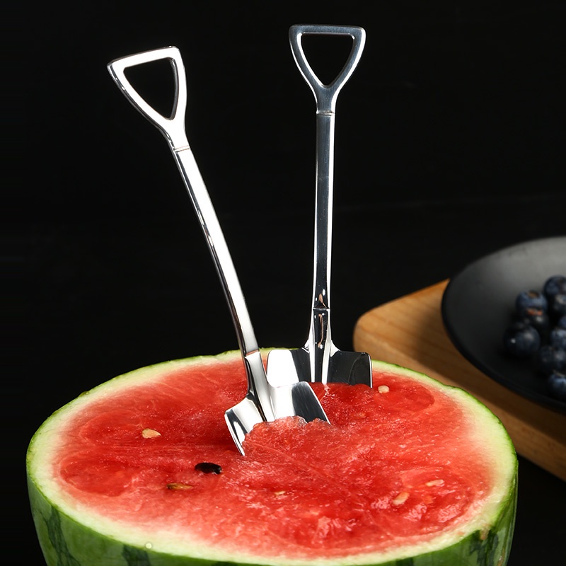 Muỗng hình xẻng xúc thức ăn bằng thép không gỉ sáng tạo - MAIGEN