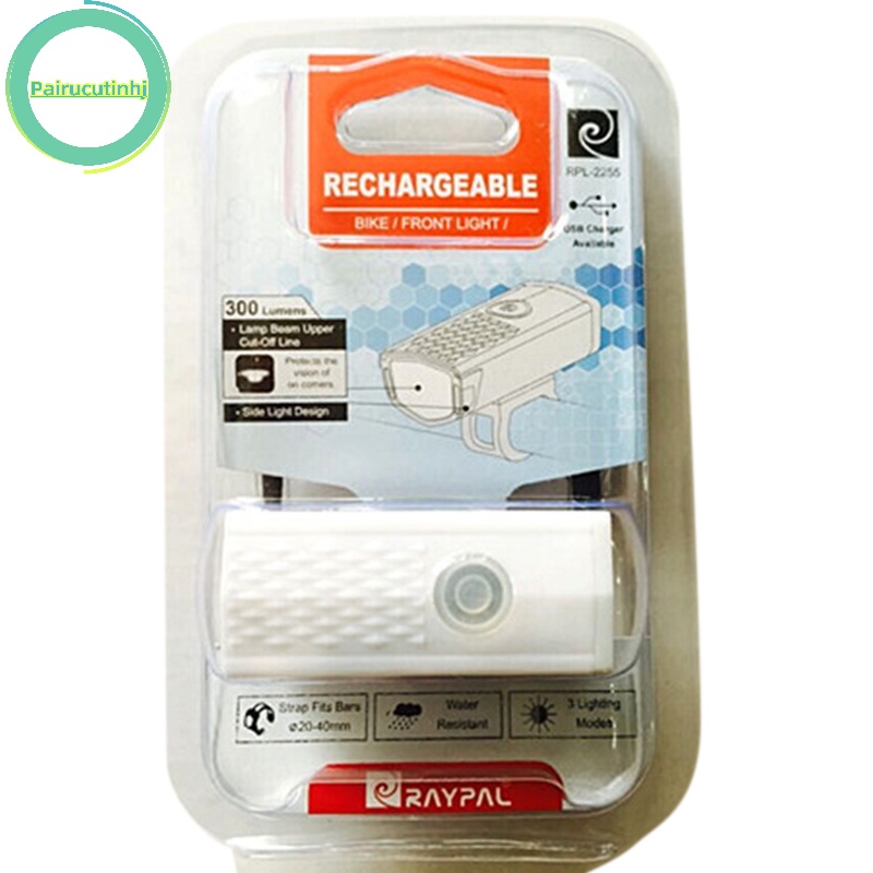 Bộ Đèn Pha led usb Có Thể Sạc Lại Dành Cho Xe Đạp