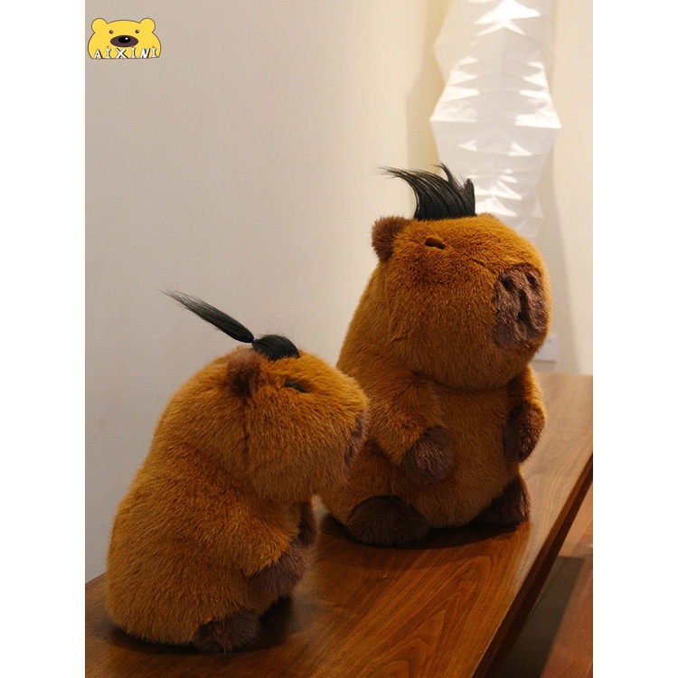 🔥CÓ SẴN🔥Gấu bông Capybara siêu mềm Búp Bê Nhồi Bông Capybara Mềm Mại Đáng Yêu, Gấu Bông Mô Phỏng Capybara
