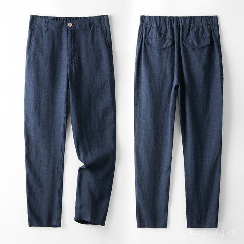 Áo Khoác cotton linen Mỏng Dáng Rộng Thời Trang Xuân Thu Cho Nam