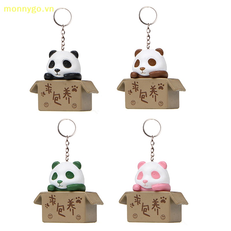 Monnygo Móc Chìa Khóa Hình Gấu Trúc Dễ Thương Cho Nữ vn