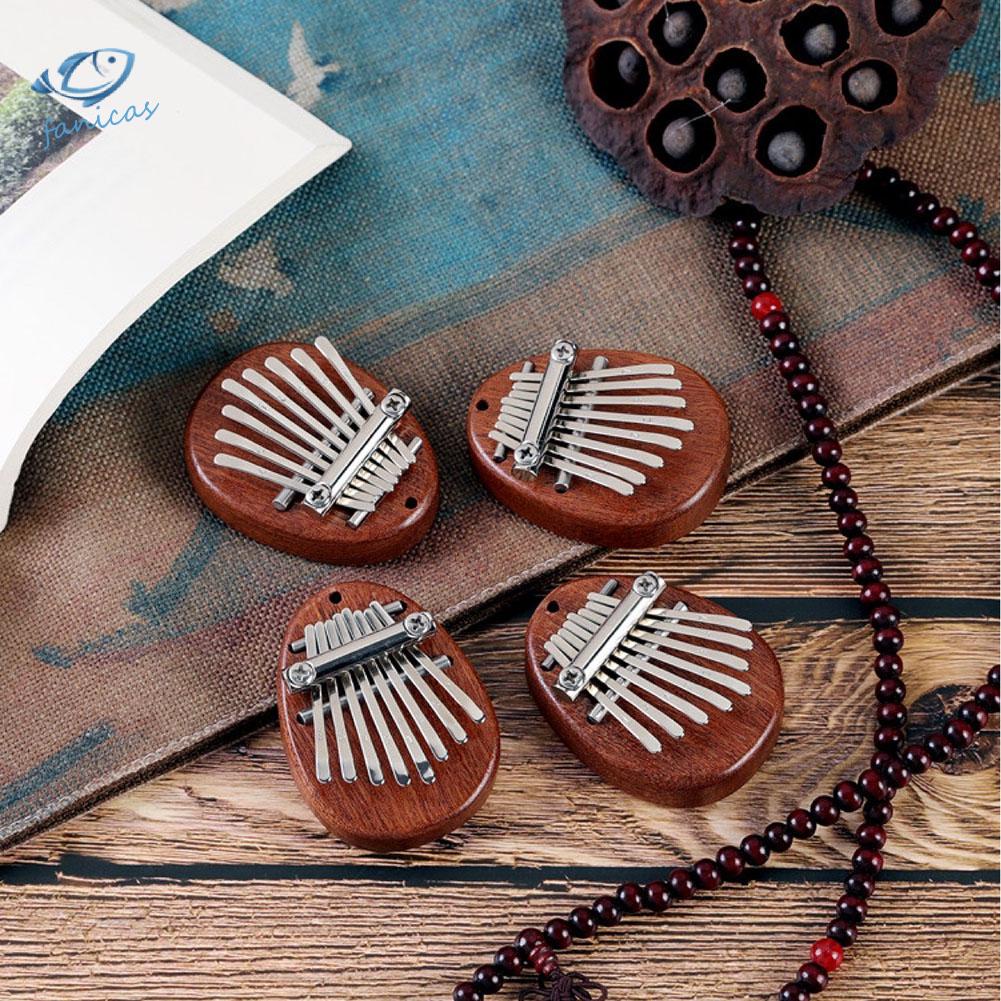 Fanicas.vn Nhạc Cụ kalimba mini Bằng Gỗ 8 Tông