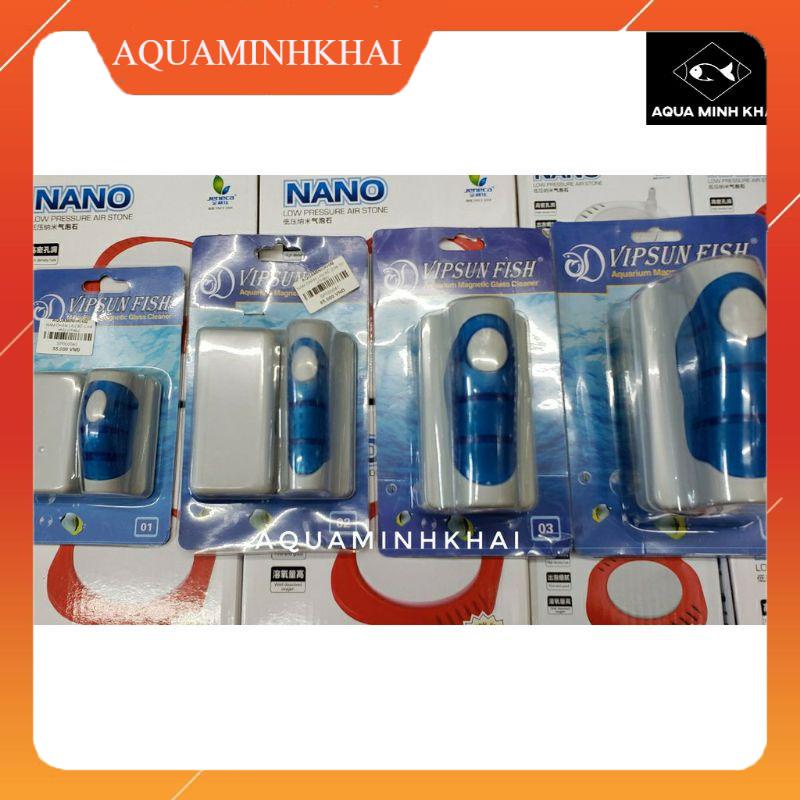Lau kính nam châm cọ rửa bể cá