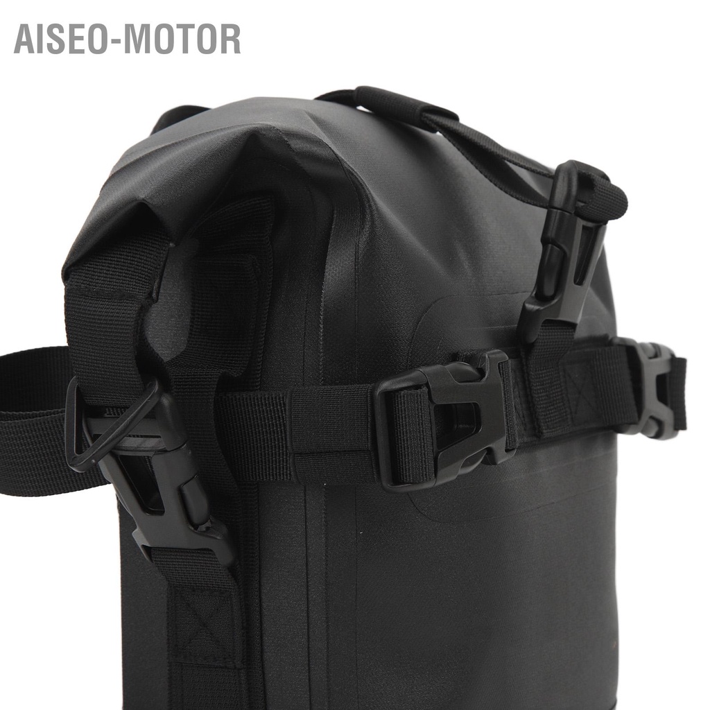 Aiseo-Motor Xe Máy Tai Nạn Thanh Túi 4L Chống Nước Phát Hành Nhanh Đa Năng Đuôi Bên Hông Du Lịch Màu Đen