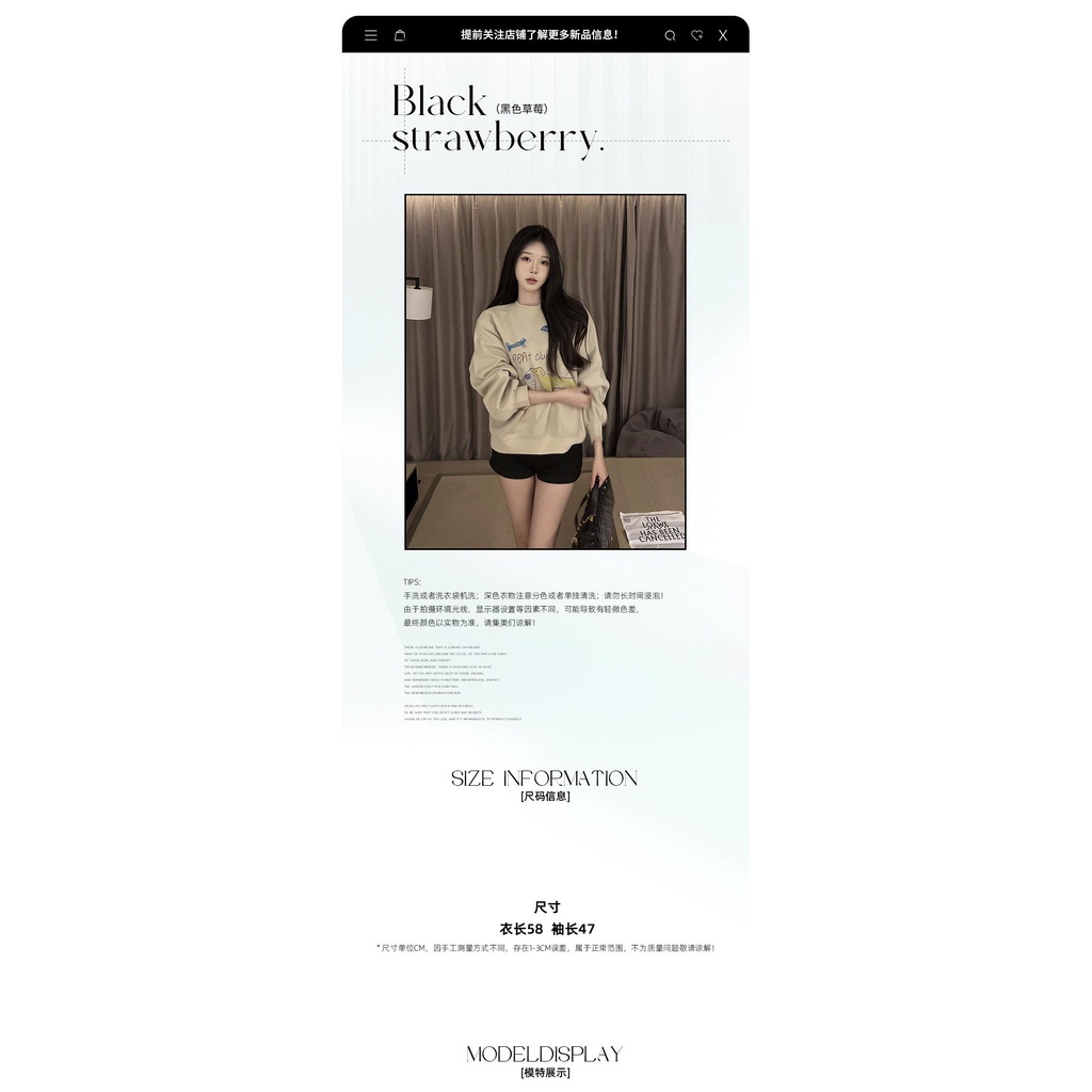 Áo Sweater Tay Dài Cổ Tròn In Họa Tiết graffiti Hoạt Hình Thời Trang Mùa Thu Hàn Quốc 2023 3n