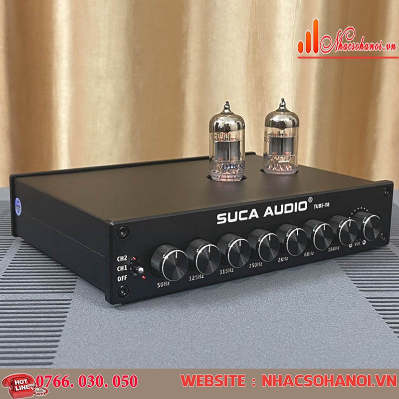 Suca Audio Tube-T8   Preamp Equalizer 50hz -16k hz