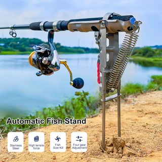 Giá Đỡ Cần Câu Cá Tự Động Có Lò Xo Tiện Dụng