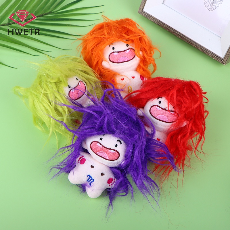 1 Búp Bê Nhồi Bông Hình 12 Cung Hoàng Đạo Tóc Dài Mới