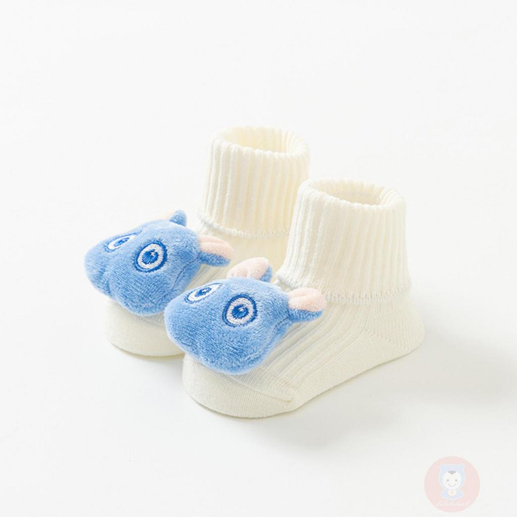 Laa6-giày Bông Ấm Áp Hình Hoạt Hình 3d Cho Bé