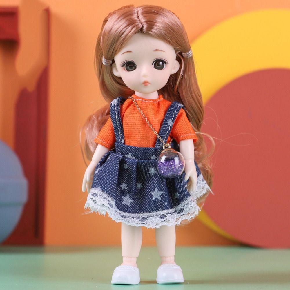 Búp Bê mmluck Mắt Khói Có Thể Tháo Rời 13 Khớp Nối Dễ Thương diy