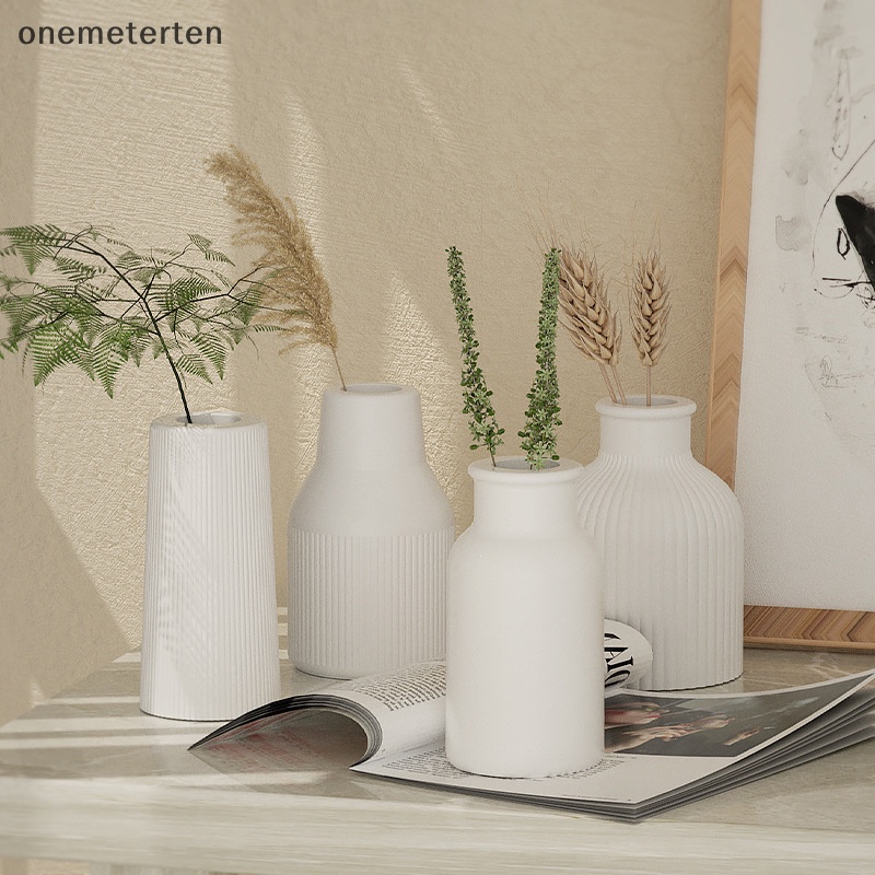 Rten Khuôn silicone Làm Chậu Hoa Tự Làm Tạo Hình Lọ Hoa Ba Chiều Trang Trí n