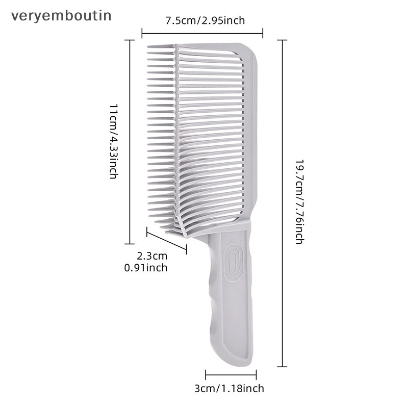 Infading Lược Chải Tóc Chuyên Nghiệp Đầu Phẳng Chịu Nhiệt Không Phai Màu Cho Nam