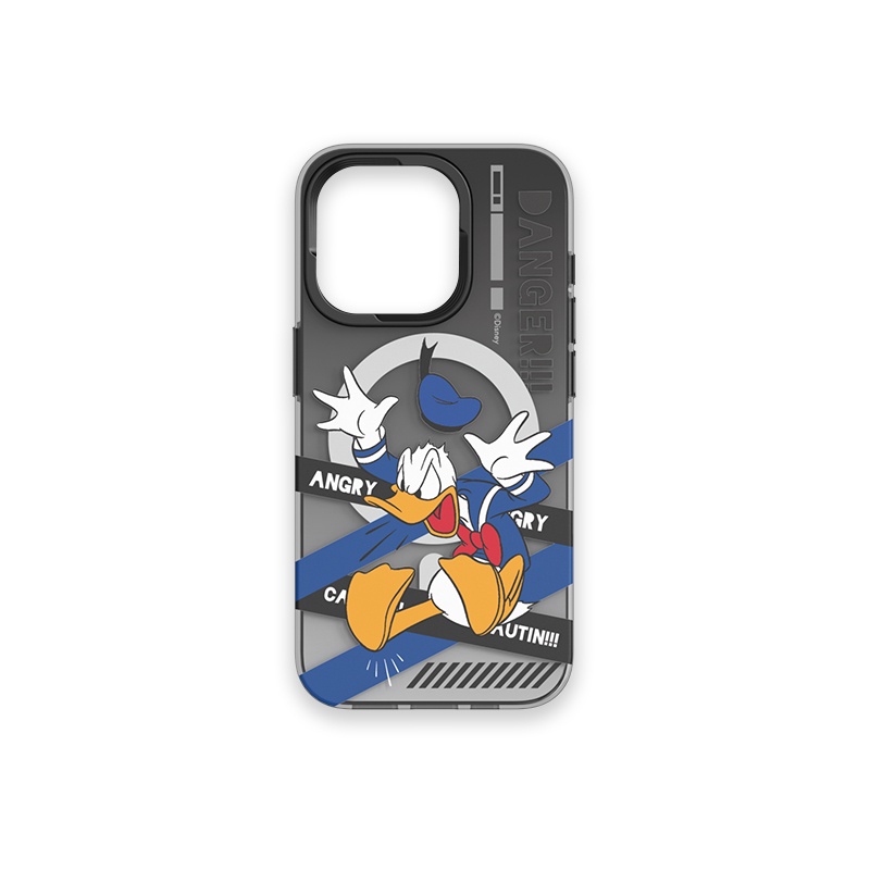 Ốp Điện Thoại Chống Sốc Màu gradient Hình mickey donald Cho iphone 15 pro max / 15 pro / 15 / plus / 15