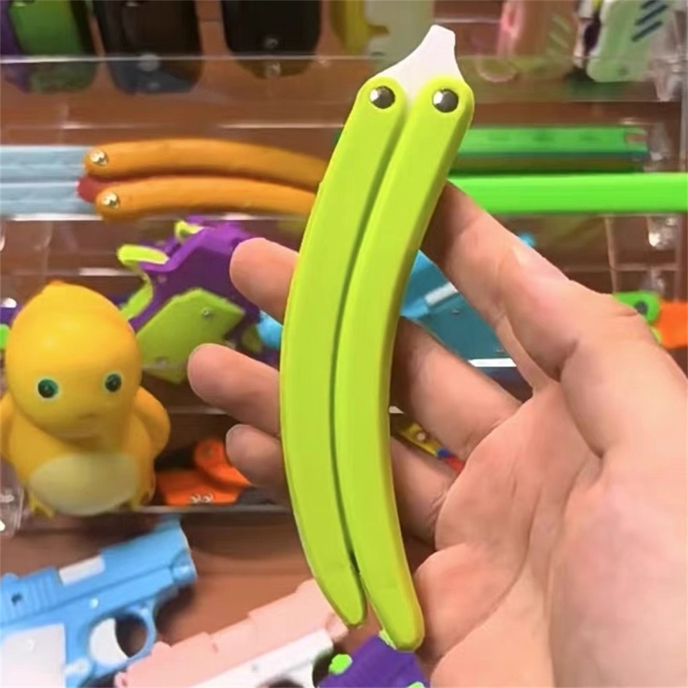 Thẻ Đồ Chơi Nhấn Giảm Căng Thẳng Hình Cà Rốt / Bướm 3d Cho Bé