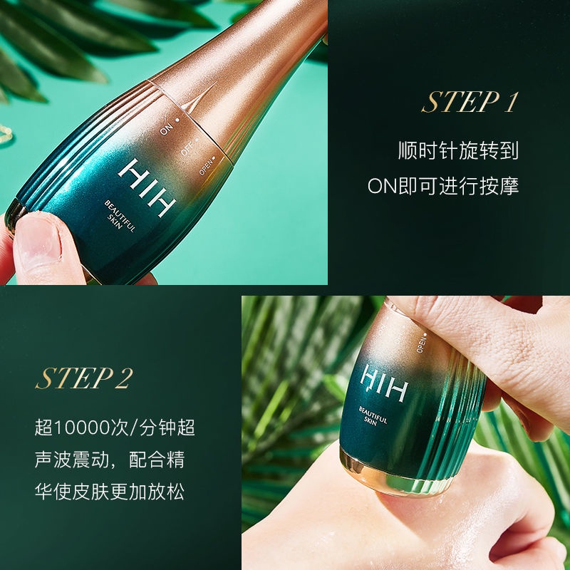 Máy Mát Xa Mắt Hai Đầu Nhập Khẩu Siêu Âm Làm Sạch Lỗ Chân Lông massa