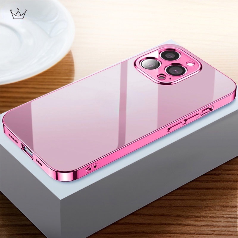 Ốp Điện Thoại TPU Mềm Trong Suốt Cho iPhone 11 12 14 13 14 Pro Max Mini XS Max XR X 8 7 Plus SE 2022