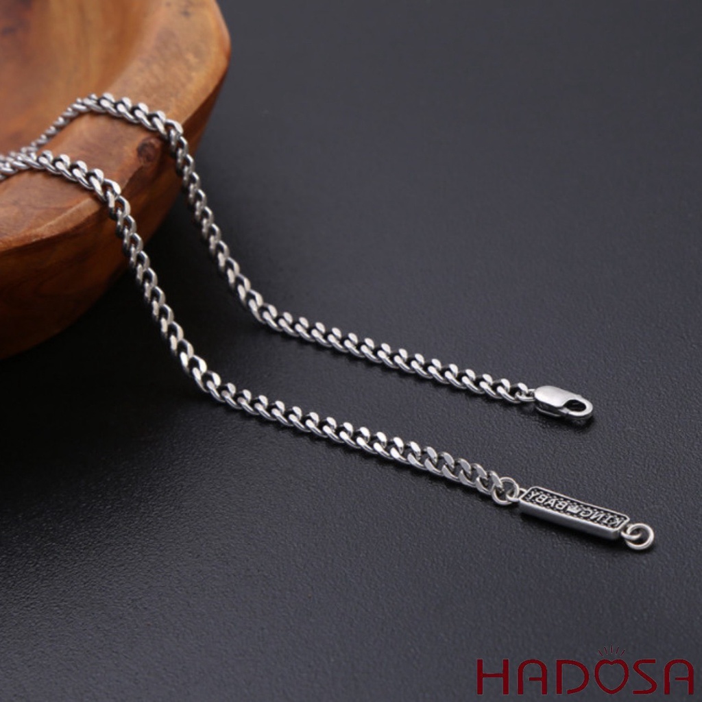 Dây bạc nam bạc Thái bạc 925 cao cấp	bền màu độ cứng cao chống trầy xước bảo hành trọn đời