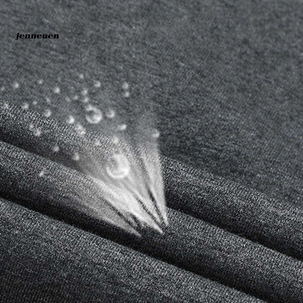 Quần Jean Dài Lưng Thun Thoải Mái Có Túi Phong Cách Thể Thao Thời Trang Mùa Đông Cho Nam