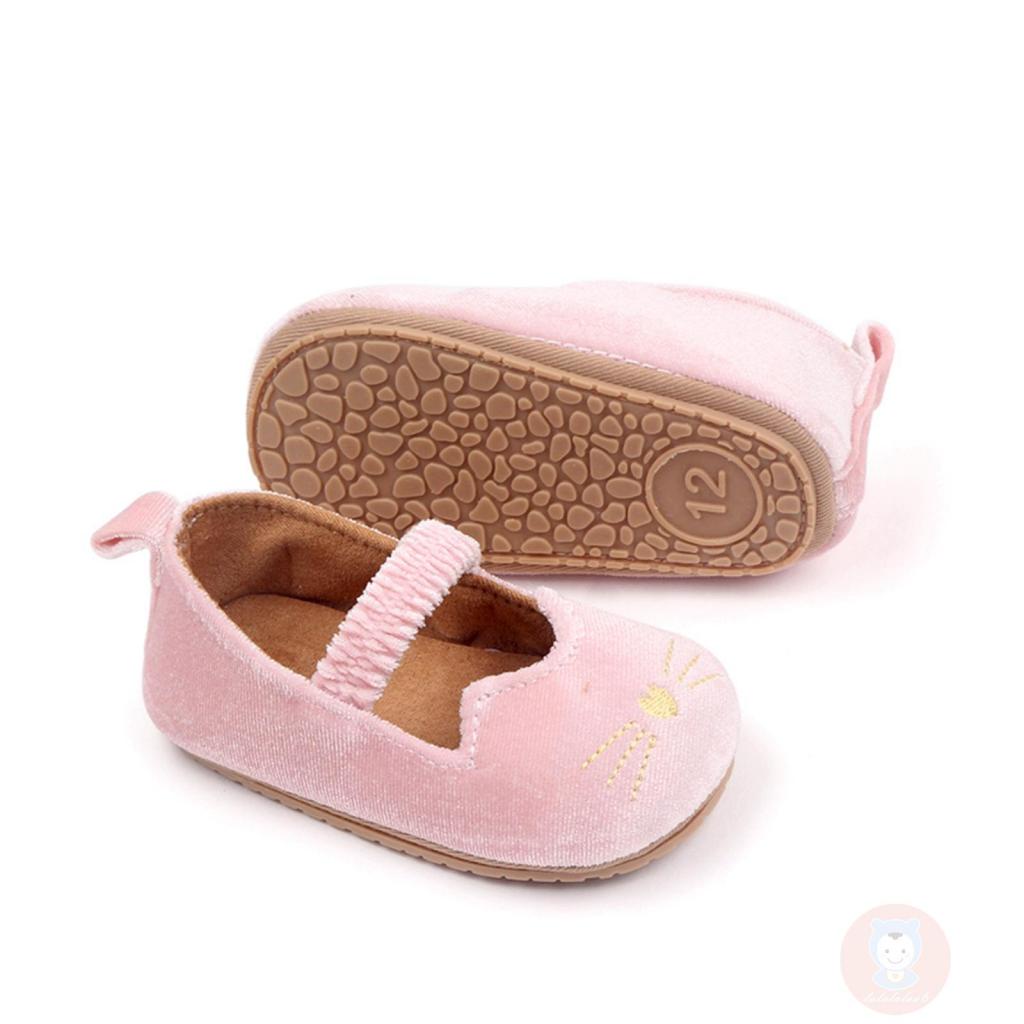 Laa6-giày Công Chúa Đế Mềm Chống Trượt Dễ Thương Cho Bé Gái