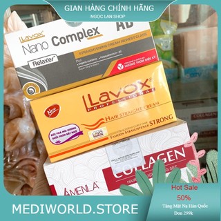 Thuốc duỗi tóc phục hồi Lavox Nano Complex thế hệ mới 150mlx2