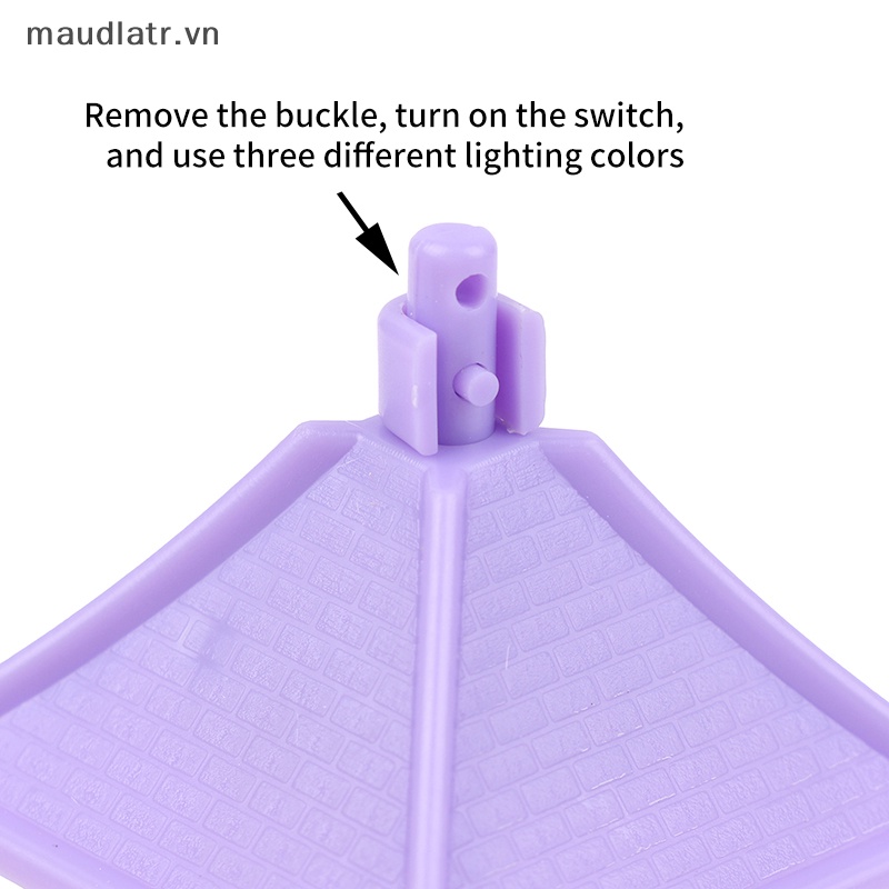 Mm Phụ Kiện Nhà Búp Bê Mô Hình Đèn Đường Mini Đế Nhỏ Trang Trí Tiểu Cảnh Sân Vườn Thần Tiên vn