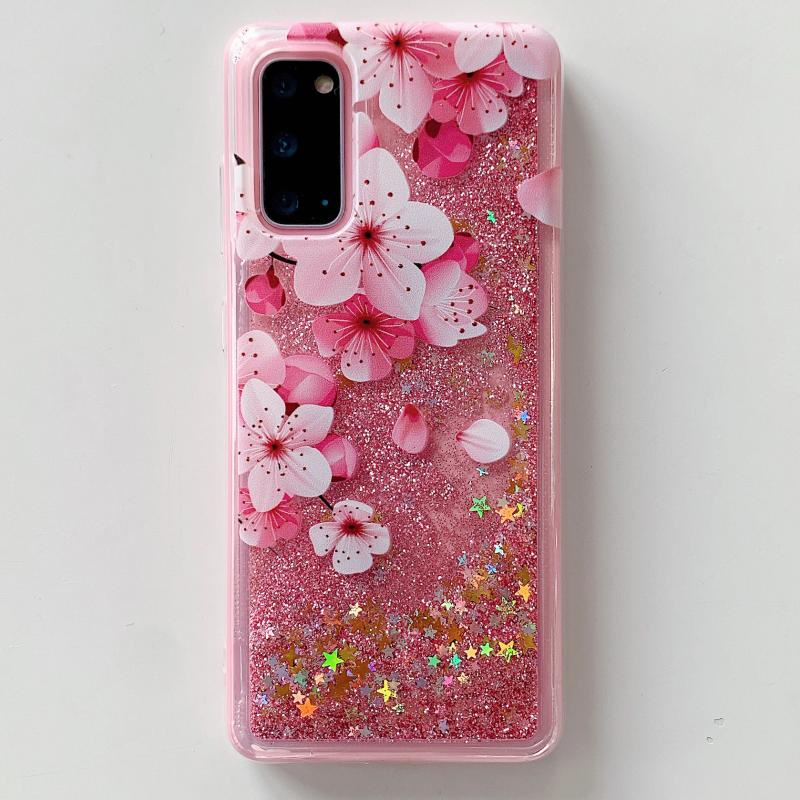 Ốp Điện Thoại Silicon Hình Hoa Đào vivo 1901 1902 1903 1904 1906 1907 1909 1915 1919 1920 1935 1933 1938 1820 1819 1818 1817