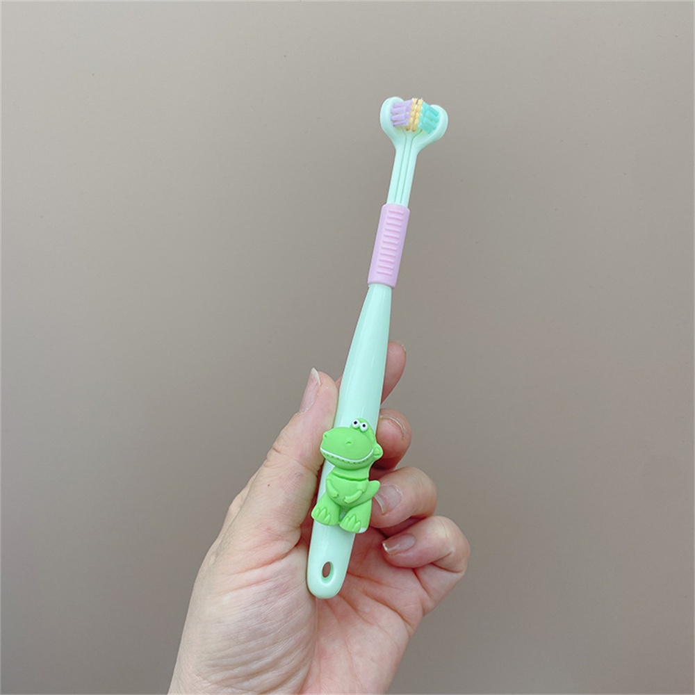 Disney Bàn Chải Đánh Răng Ba Mặt Hình Chữ v Làm Sạch Sâu Dành Cho Trẻ Em Và Người Lớn