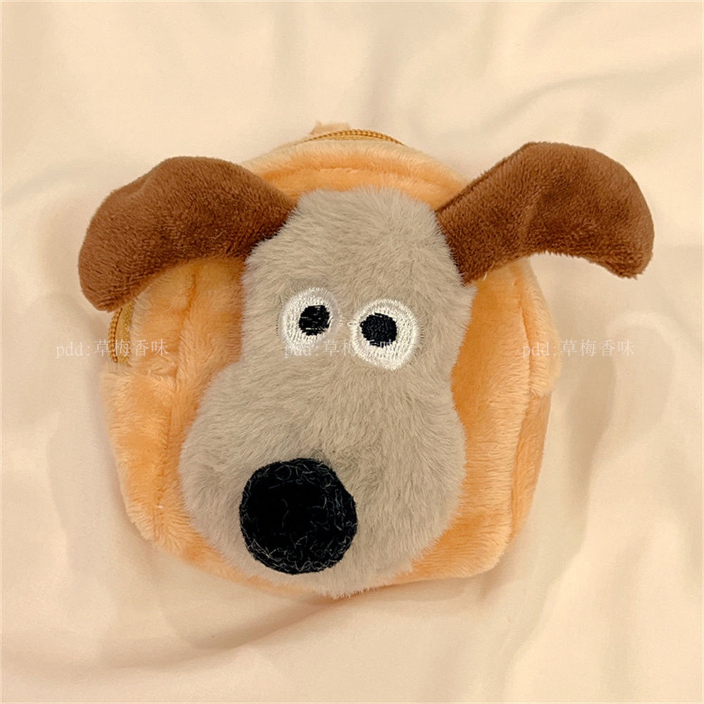 Hoạt Hình Túi Đựng Tiền Xu Hình Búp Bê Nhồi Bông Phong Cách Hàn Quốc Xinh Xắn