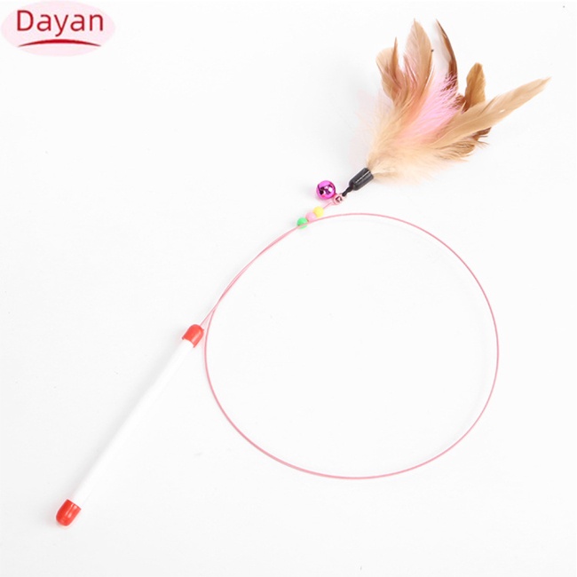 Cần Câu Lông Vũ Nhiều Màu Vui Nhộn Dành Cho Mèo Cưng