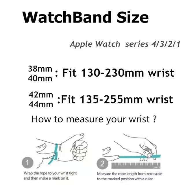 Dây đeo đồng hồ Milan cho đồng hồ thông minh Dây Đeo Màu Trơn Cho  iwatch 7/SE/6/5/4/3/2 Kích Thước 38/42/45/49mm