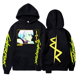 Hoodies lucy cyberpunk edgerunners in áo nỉ nam nữ thời trang áo khoác trung tính áo khoác hoodie tracksuit
