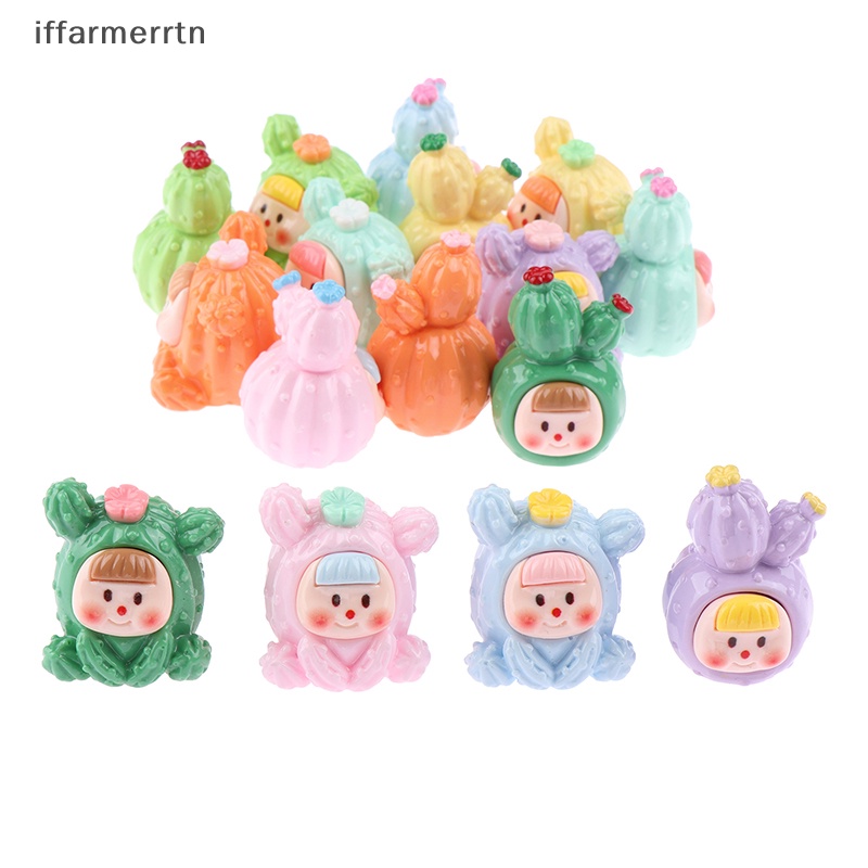 Mặt Dây Chuyền mini Bằng resin Dạ Quang Hình Em Bé Hoạt Hình 3d Dễ Thương diy