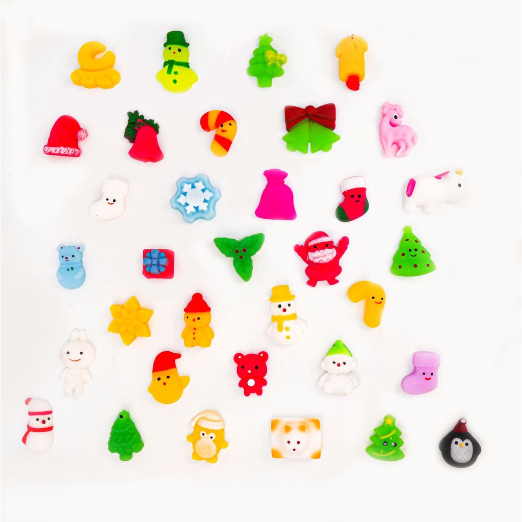 1 Đồ Chơi Squishy Hình Ông Già Noel Giúp Giảm Căng Thẳng
