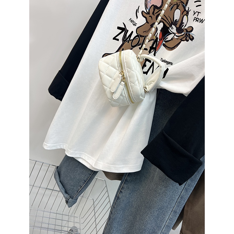 NRVP Áo Thun 100% cotton Tay Dài Dáng Rộng In Hình Trẻ Em Thời Trang Hàn Quốc 2024