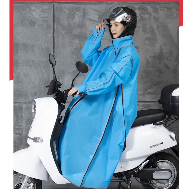 Áo Mưa Dáng Dài Che Phủ Toàn Thân Chống Mưa Tiện Dụng Cho Nam Và Nữ