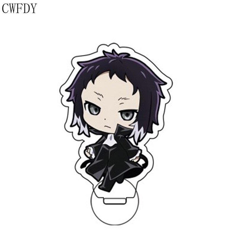Mô hình standee Anime Figures Bungo Stray Dogs Acrylic Stand Dazai Osamu Kunikida Doppo Edogawa Rampo 8cm