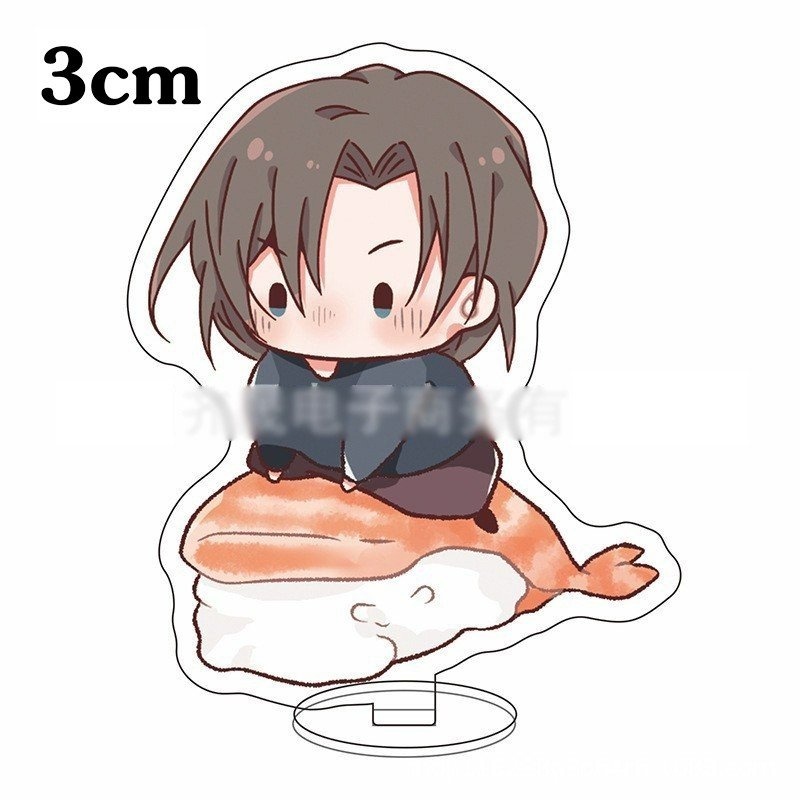 Standee THÁM TỬ LỪNG DANH CONAN ver SUSHI Detective Conan mô hình chibi acrylic anime mica trang trí