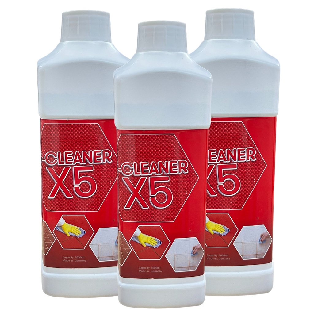 Nước Tẩy Trắng Ron, Sàn Gạch Men Cực Trắng F - Cleaner X5 siêu sạch