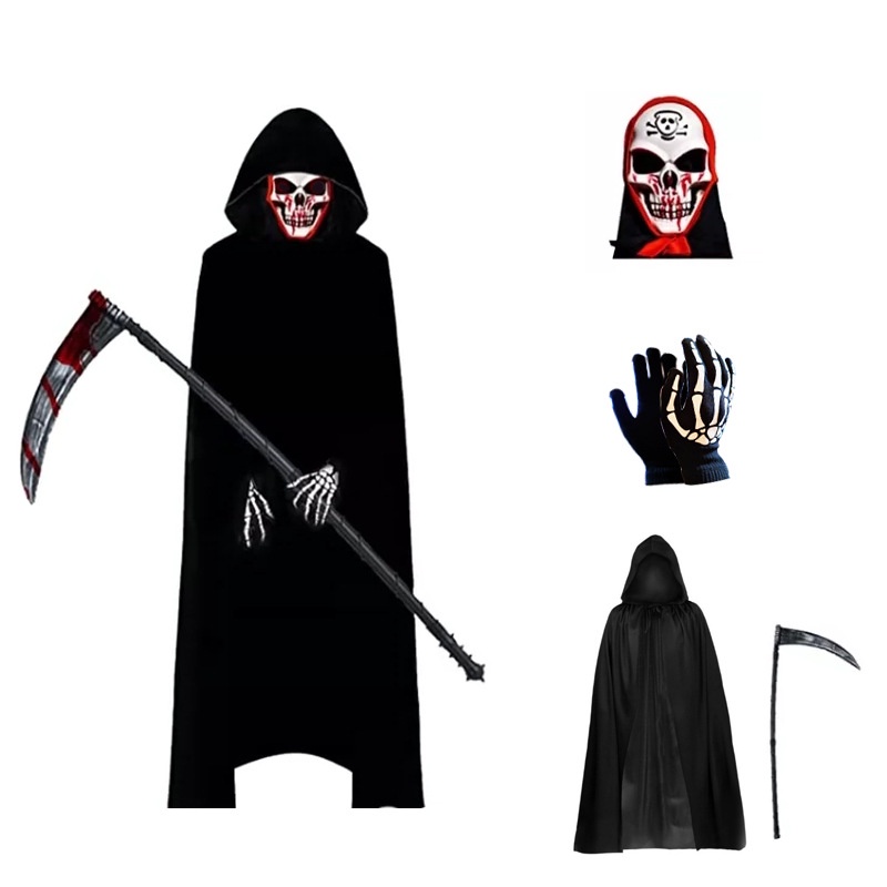 Áo Choàng Đen Hóa Trang halloween Cho Người Lớn