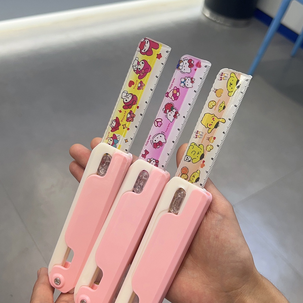 SANRIO 1 Thẻ Đồ Chơi Nhấn Giảm Căng Thẳng In Hình Cà Rốt 3d Bằng Nhựa Có Đèn led Phát Sáng Cho Trẻ Em