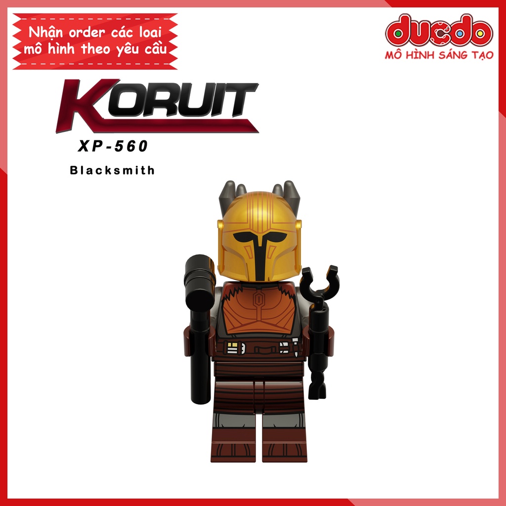 Minifigures nhân vật Chiến tranh giữa các vì sao - Đồ chơi Lắp ghép Xếp hình Mini Mô hình Koruit KT1074