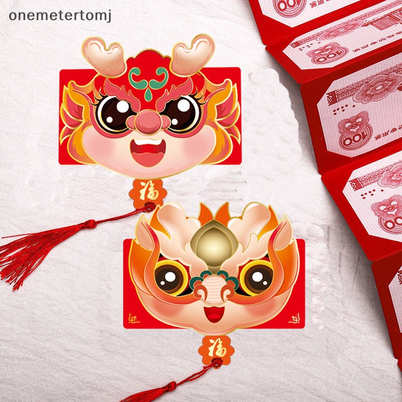 Bao Lì Xì Năm Mới Hình Rồng 2024 10slots Phong Cách Trung Hoa