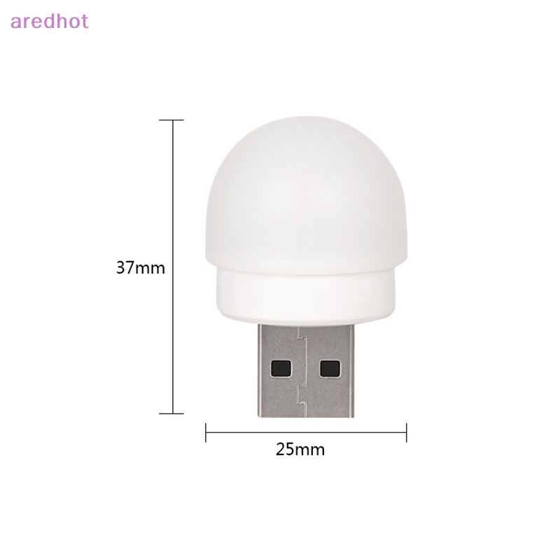 Đèn led usb mini Hình Tròn Bảo Vệ Mắt Dùng Đọc Sách Tiện Dụng Mới