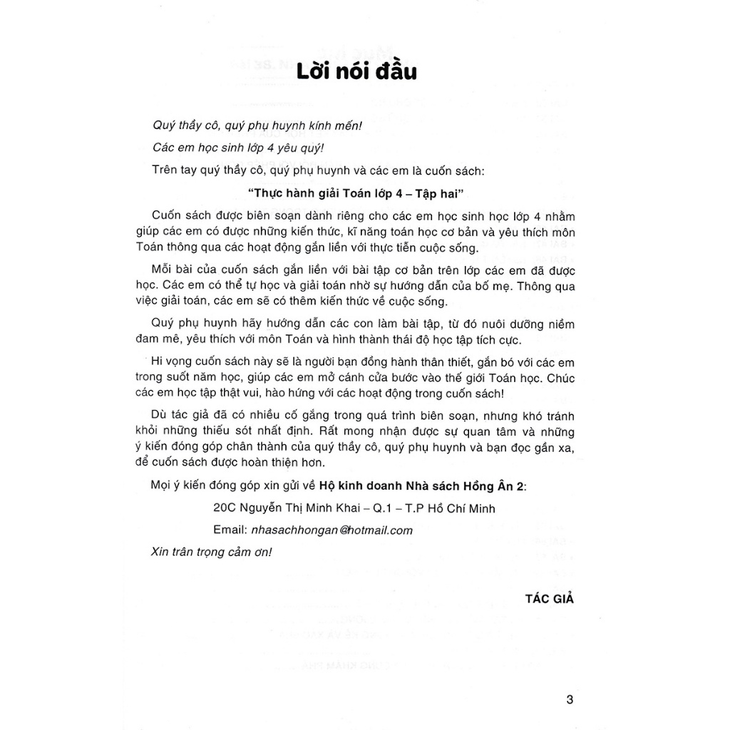 Sách - Thực Hành Giải Toán Lớp 4 Tập 2  - HA