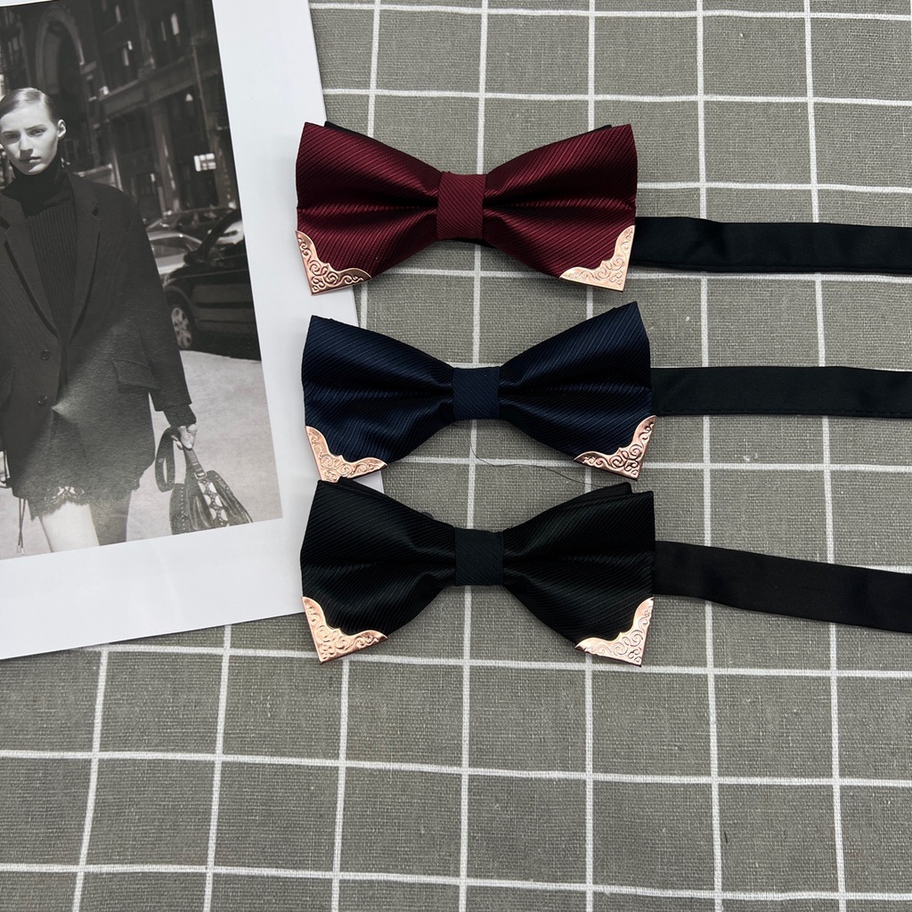 Cà Vạt Nơ Thời Trang Chú Rể