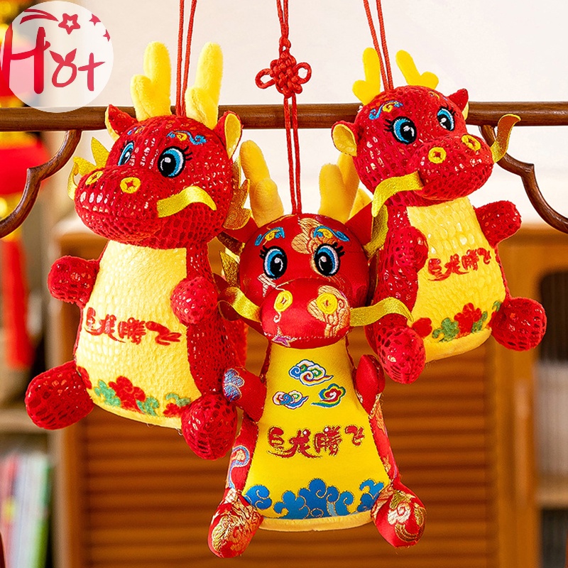 Jr Thú Nhồi Bông Hình Con Rồng Phong Cách Trung Hoa