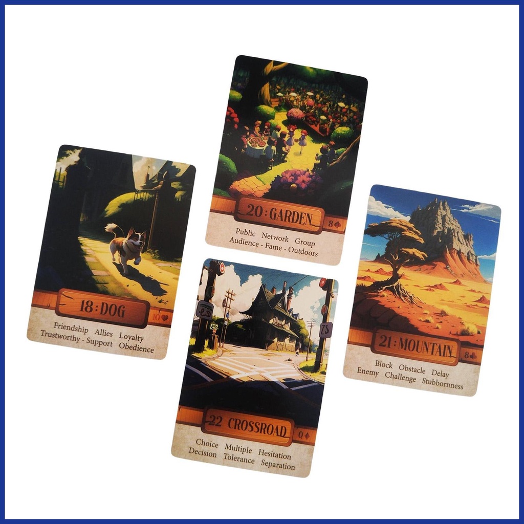 Bộ Bài tarot 36 Lá Đa Năng Cho Gia Đình