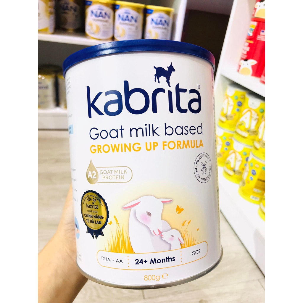 Date 2025 Sữa Kabrita Goat số 1 số 2 và số 3 800g