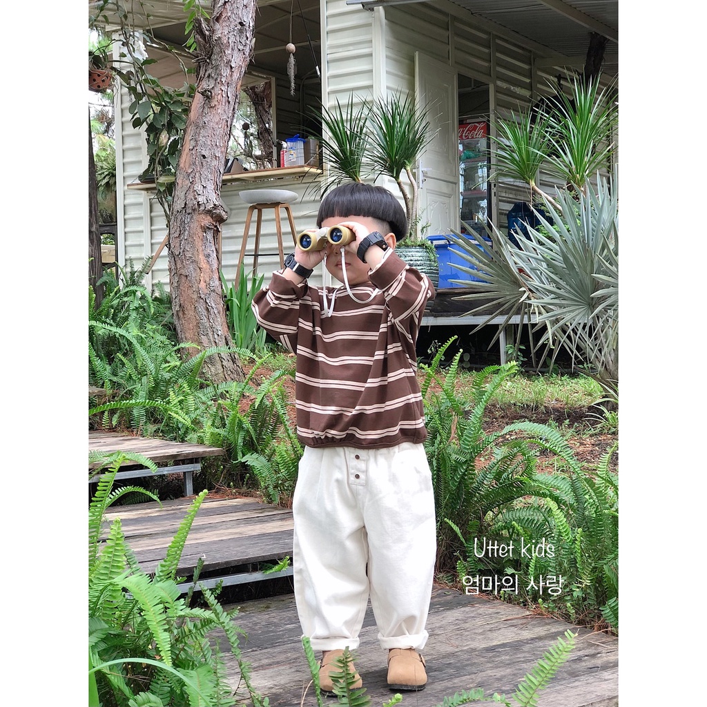 QUẦN KAKI PHONG CÁCH HÀN QUỐC DÁNG BAGGY PHÙ HỢP CHO BÉ GÁI VÀ BÉ TRAI 6336